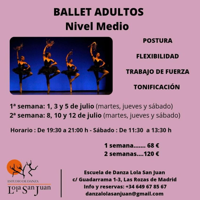 BALLET CURSILLO ADULTOS