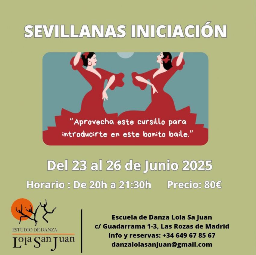 sevillanas iniciaciación