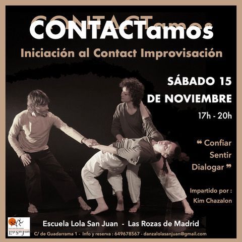 Taller de contact improvisación