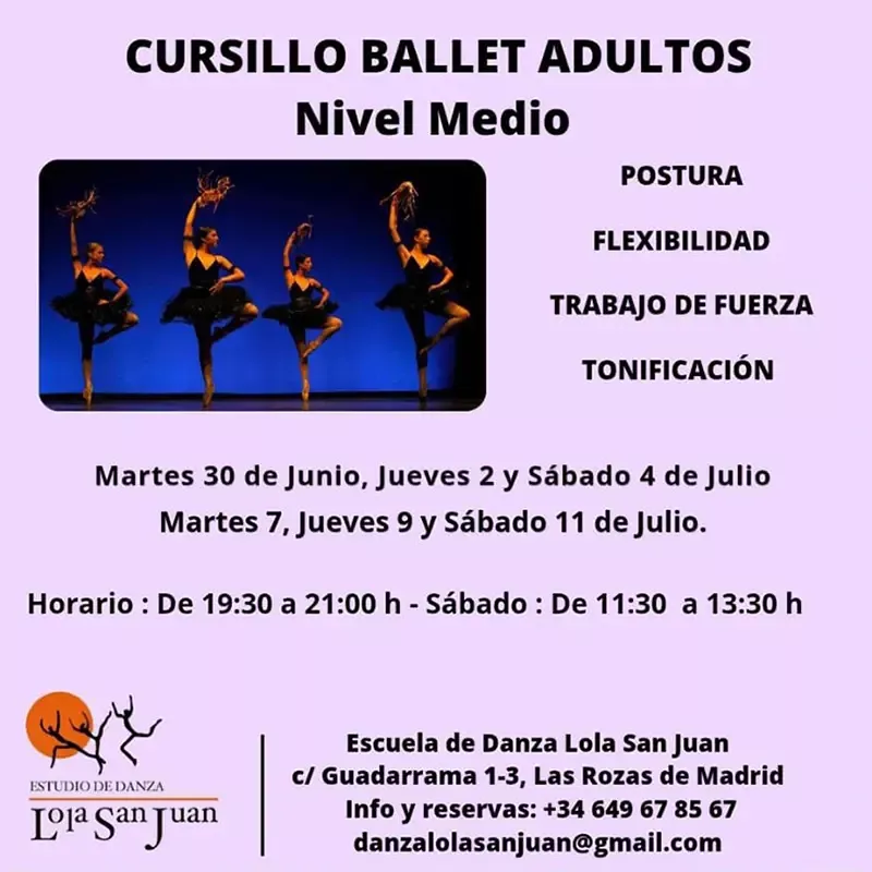 Cursillo Balle Adultos